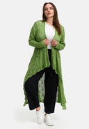 Kekoo Stickad Jacka Lång 'Cotton'