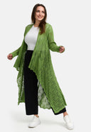 Kekoo Stickad Jacka Lång 'Cotton'