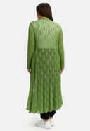 Kekoo Stickad Jacka Lång 'Cotton'