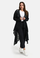 Kekoo Stickad Jacka Lång 'Cotton'