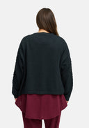 Gebreid vest – gezellig, tijdloos & met structuurdetails 'Cotona'