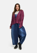 Tuinbroek van premium denim 'Indiga'