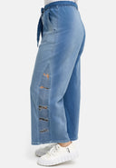 Kekoo Exklusiva Byxor 'Denim'