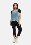 Kekoo Poncho de Malha 'Cotton'