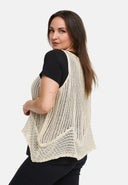 Kekoo Poncho de Malha 'Cotton'