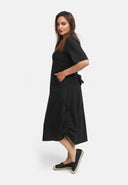 Sukienka lniana w kształcie litery A 'Venti'