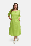 Sukienka lniana w kształcie litery A 'Venti'