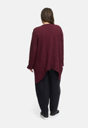 Jas asymmetrisch met rits 'Floréa'