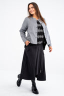 'Juline' Blusjacka – Denim med stretch, feminin & modern