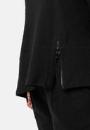 'Vigna' tunic – structured cotton-stretch & refined cut