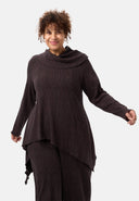 'Amande' Tunic – Asymmetric Cut & Flowing Silhouette