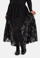 "Veloura" spetskjol – One Size, vadlång