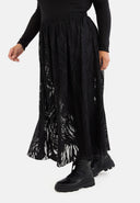 "Veloura" spetskjol – One Size, vadlång