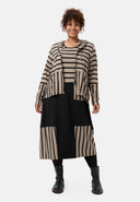 'Sienna'-klänning - randigt utseende, elegant-chic