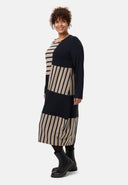 'Sienna'-klänning - randigt utseende, elegant-chic
