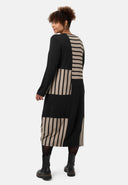 'Sienna'-klänning - randigt utseende, elegant-chic