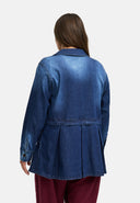 Seaicéad blús as Denim Préimhe 'Indiga'