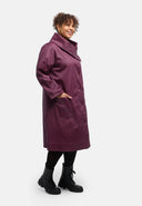 'Aubrielle' coat – cotton stretch, A-line