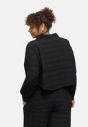 'Norina' shirt-jacket – viscose blend, short