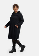 'Lova' Kleid - Baumwoll-Stretch, Strukturmuster