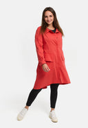 Parka blouse en parachute avec stretch 'Isara'