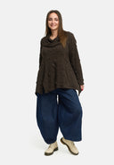 'Brunel' Tunika – foirm ghearr, go galánta struchtúrtha & muinchille léine