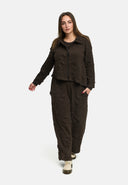 'Brunel' Jacke – acogedor stretch, elegante estructurado & cuello de camisa