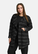 'Noelle' Jas – elegant, zachte glans & feestelijk