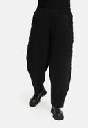 'Floréa' spodnie – szerokie, strukturalne i z elastycznością