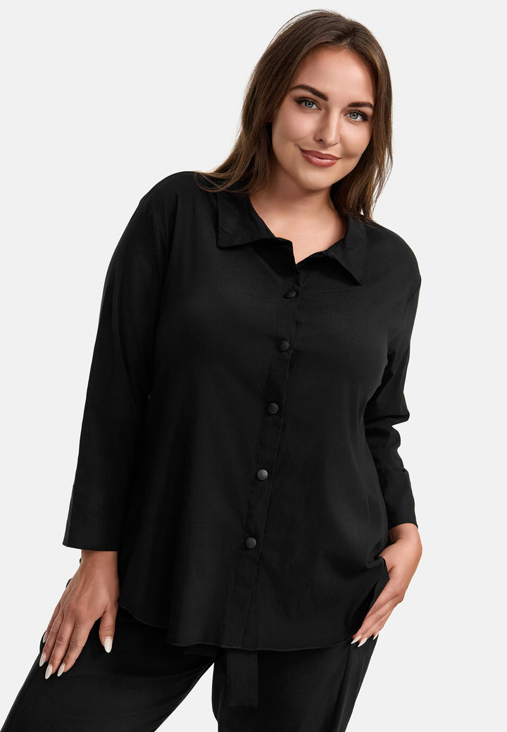 Kekoo Blouse 'Luxe Noir' 