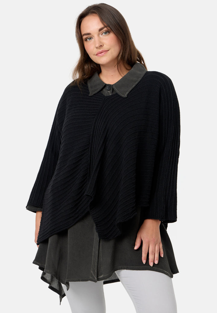 Kekoo Knit Shirt Asymmetrical 'Pure