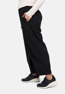 Spodnie 'Livia' – Szeroki krój, czysty design, i elastyczność