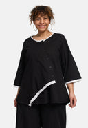 Blouse 'Saria' – asymétrique, légère et naturelle