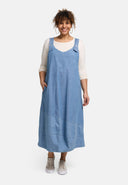 Abito a portafoglio 'Mara' scollo a V, lunghezza midi & eleganza quotidiana