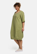 'Olina' Klänning – lätt, strukturerad & mjukstretch