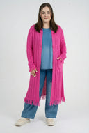 'Cotture' Lång Kofta – Mjuk Känsla, Stilfull Skärning & Luftig