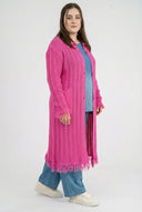 'Cotture' Lång Kofta – Mjuk Känsla, Stilfull Skärning & Luftig