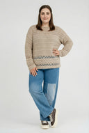 Camiseta de punto 'Cotture' – Tacto suave, corte elegante y aireado