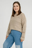 Camiseta de punto 'Cotture' – Tacto suave, corte elegante y aireado