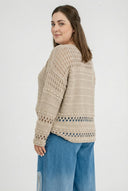 Camiseta de punto 'Cotture' – Tacto suave, corte elegante y aireado