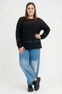 Camiseta de punto 'Cotture' – Tacto suave, corte elegante y aireado