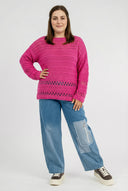 Camiseta de punto 'Cotture' – Tacto suave, corte elegante y aireado