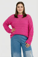 Camiseta de punto 'Cotture' – Tacto suave, corte elegante y aireado