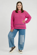 Camiseta de punto 'Cotture' – Tacto suave, corte elegante y aireado