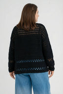 Camiseta de punto 'Cotture' – Tacto suave, corte elegante y aireado