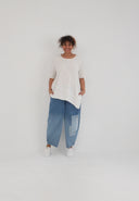 Tunika 'Crissa' – plisowana, lekka i nowocześnie asymetryczna