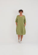 'Olina' Klänning – lätt, strukturerad & mjukstretch